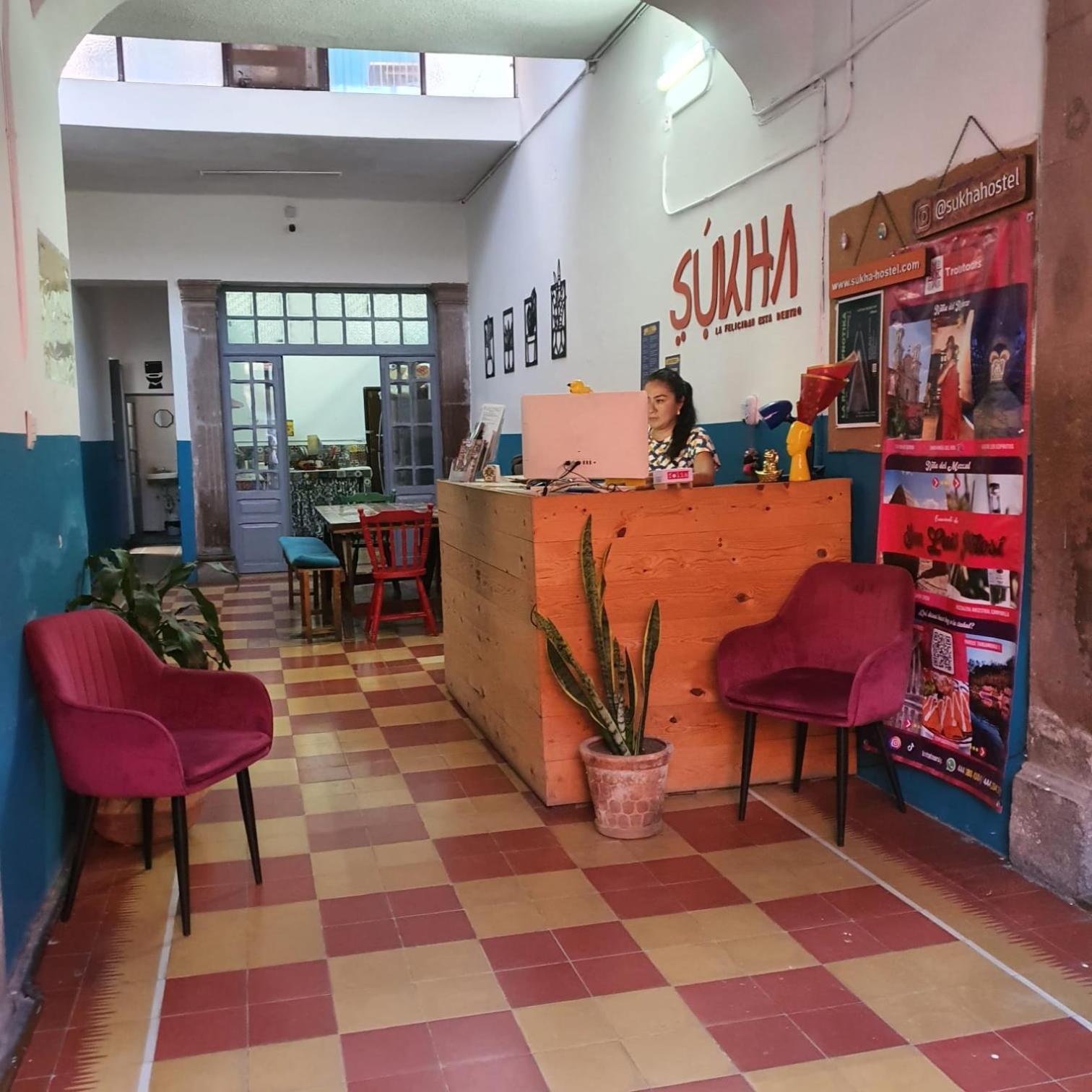 Sukha Hostel San Luis San Luis Potosí Zewnętrze zdjęcie